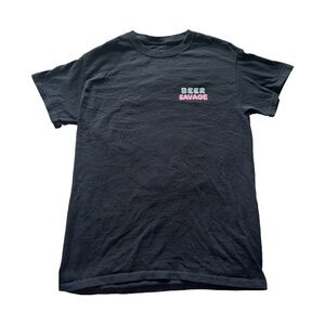 Beer Savage T-Shirt S-M Men’s